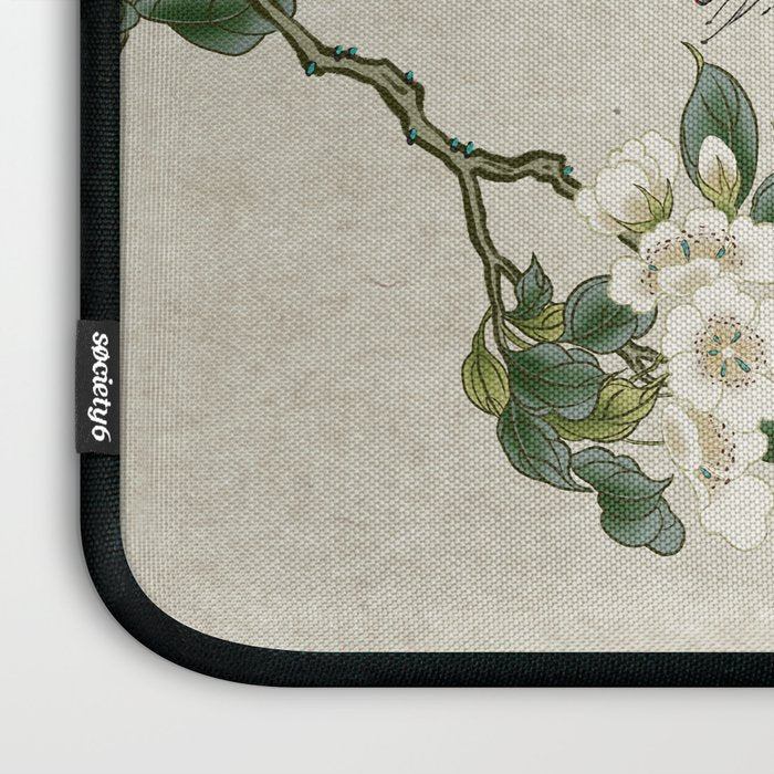 Pear flowers and butterflies type A - Minhwa : Koreafolkpainting Laptop Sleeve Gallery Image 3