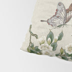 Pear flowers and butterflies type A - Minhwa : Koreafolkpainting Pillow Sham Gallery Image 4