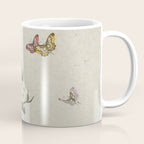 Pear flowers and butterflies type A - Minhwa : Koreafolkpainting Coffee Mug Gallery Image 1