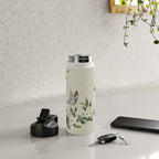 Pear flowers and butterflies type A - Minhwa : Koreafolkpainting Water Bottle Gallery Image 4
