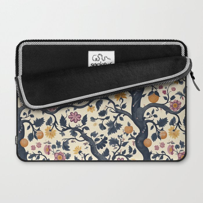Romantic Botanica Autumn Whimsy Laptop Sleeve Gallery Image 2