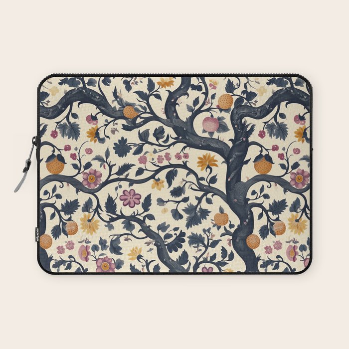 Romantic Botanica Autumn Whimsy Laptop Sleeve Gallery Image 1