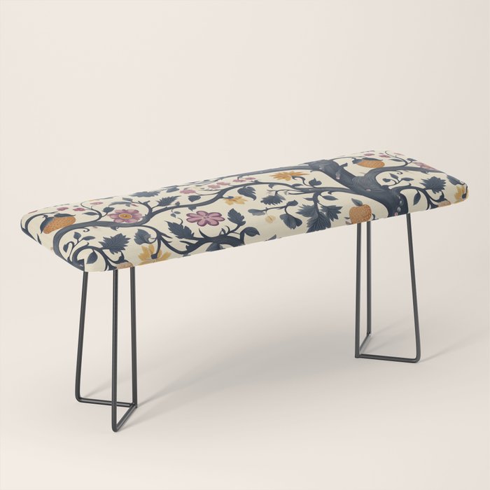 Romantic Botanica Autumn Whimsy Bench Gallery Image 1
