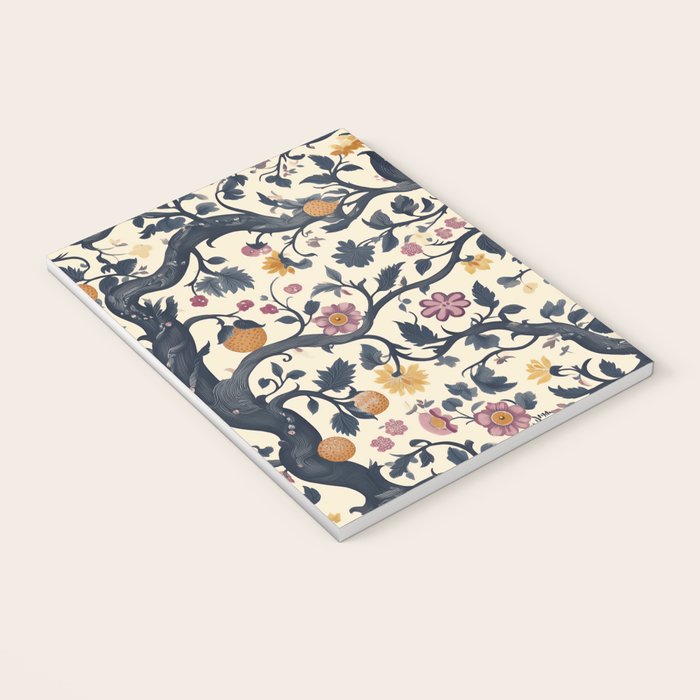 Romantic Botanica Autumn Whimsy Notebook Gallery Image 3