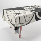 Line Art Oranges 1 Tablecloth Gallery Image 1