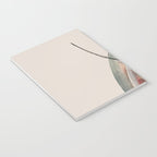 Slow Burn: a pretty, minimal, abstract mixed media piece using watercolor and ink Notebook Gallery Image 3