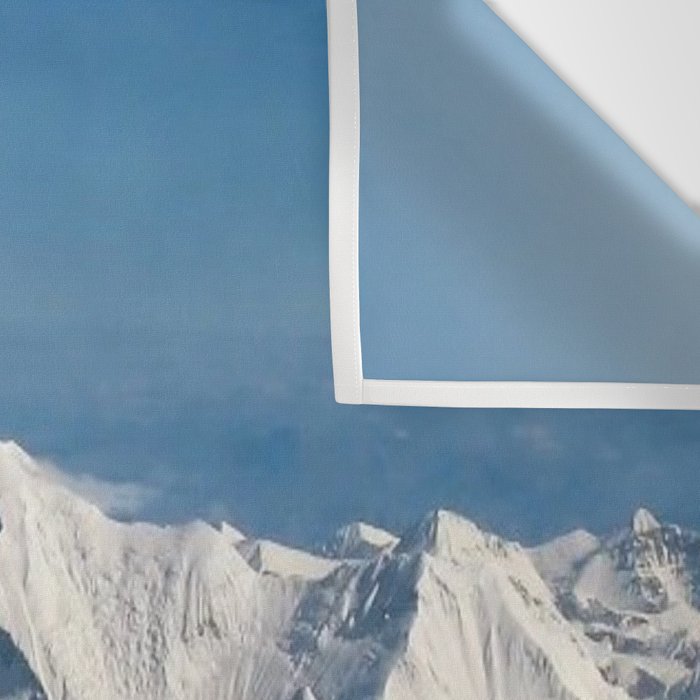 Mount Everest and the Snowy Himalayas, China-Nepal border Wall Tapestry Gallery Image 3
