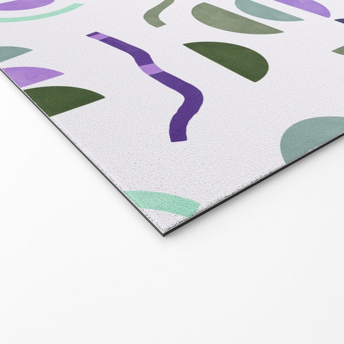Modern simple shapes pattern LG Welcome Mat Gallery Image 2