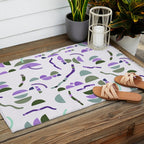 Modern simple shapes pattern LG Outdoor Rug Gallery Image 2