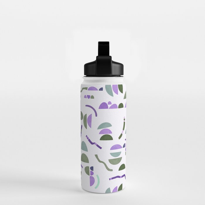 Modern simple shapes pattern LG Water Bottle Gallery Image 2
