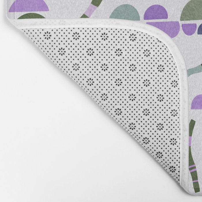 Modern simple shapes pattern LG Bath Mat Gallery Image 2