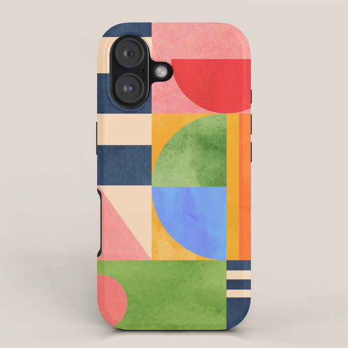Geometric Shapes 148 iPhone Case Gallery Image 1