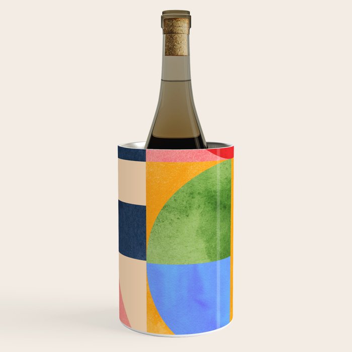 Geometric Shapes 148 Wine Chiller Gallery Image 1