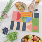 Geometric Shapes 148 Cutting Board Gallery Image 2
