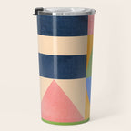 Geometric Shapes 148 Travel Mug Gallery Image 3