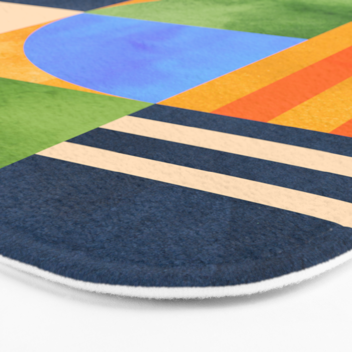 Geometric Shapes 148 Bath Mat Gallery Image 3