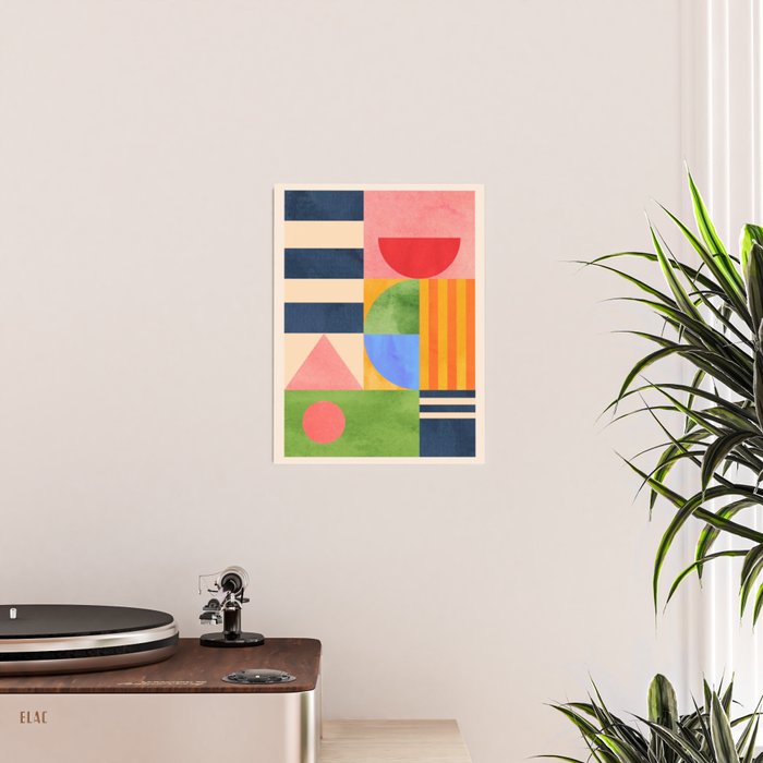 Geometric Shapes 148 Poster Gallery Image 2