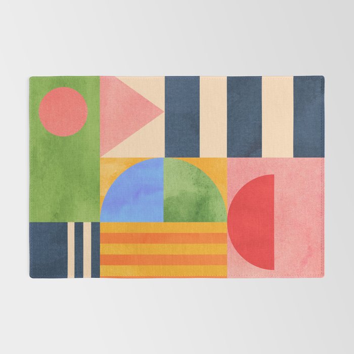 Geometric Shapes 148 Rug Gallery Image 2