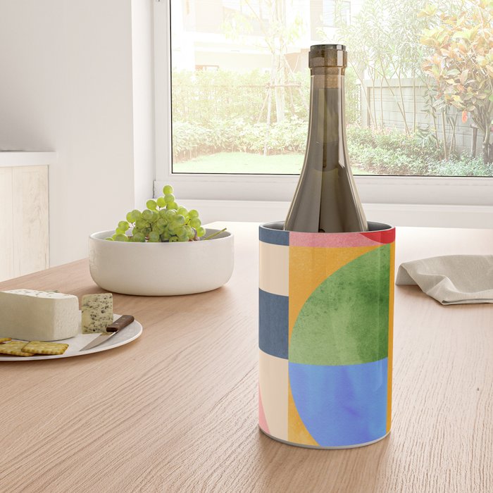Geometric Shapes 148 Wine Chiller Gallery Image 4