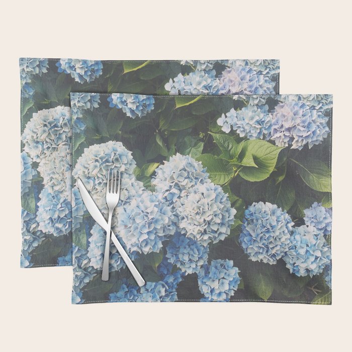 Blue Hydrangea Placemat Gallery Image 1