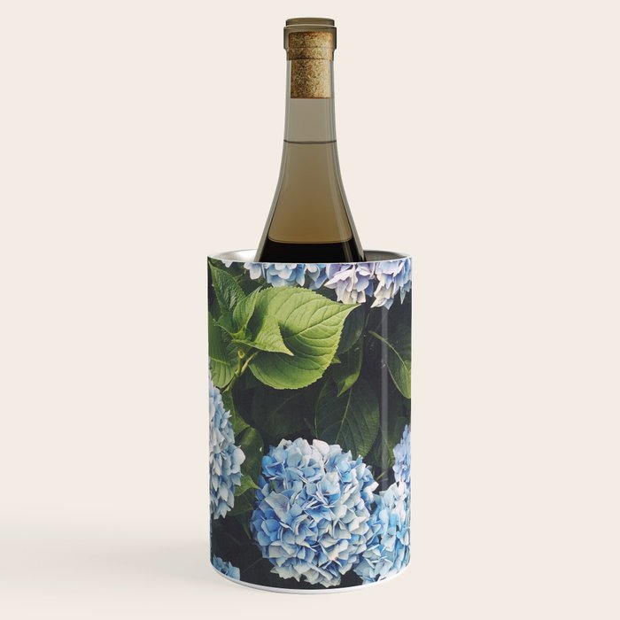 Blue Hydrangea Wine Chiller Gallery Image 3