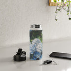 Blue Hydrangea Water Bottle Gallery Image 4