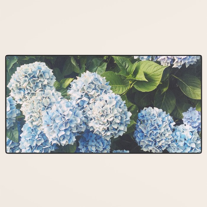 Blue Hydrangea Desk Mat Gallery Image 3
