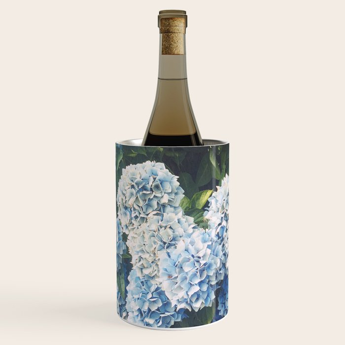 Blue Hydrangea Wine Chiller Gallery Image 2