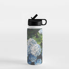 Blue Hydrangea Water Bottle Gallery Image 1