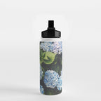 Blue Hydrangea Water Bottle Gallery Image 2