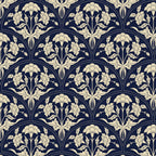 Victorian Botanicals Cornflower In Navy Blue Coffee Mug Gallery Image 2