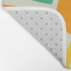 Retro Sunrise: Rainbow Edition Bath Mat Gallery Image 2