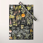 Adolphe Millot - Plantes dangereuses B (dangerous plants B) Wrapping Paper Gallery Image 1