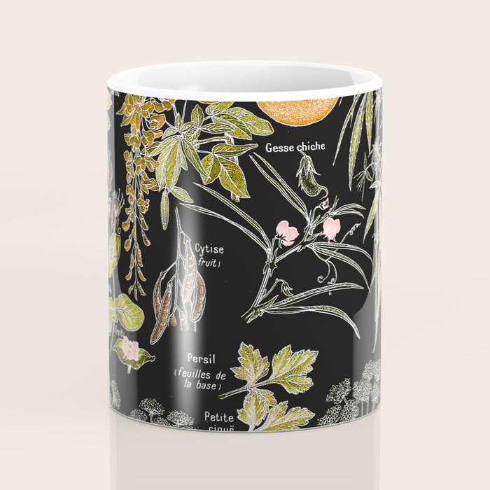 Adolphe Millot - Plantes dangereuses B (dangerous plants B) Coffee Mug Gallery Image 4