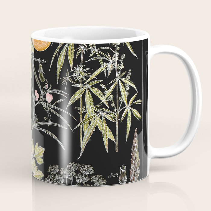 Adolphe Millot - Plantes dangereuses B (dangerous plants B) Coffee Mug Gallery Image 1