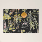 Adolphe Millot - Plantes dangereuses B (dangerous plants B) Welcome Mat Gallery Image 1