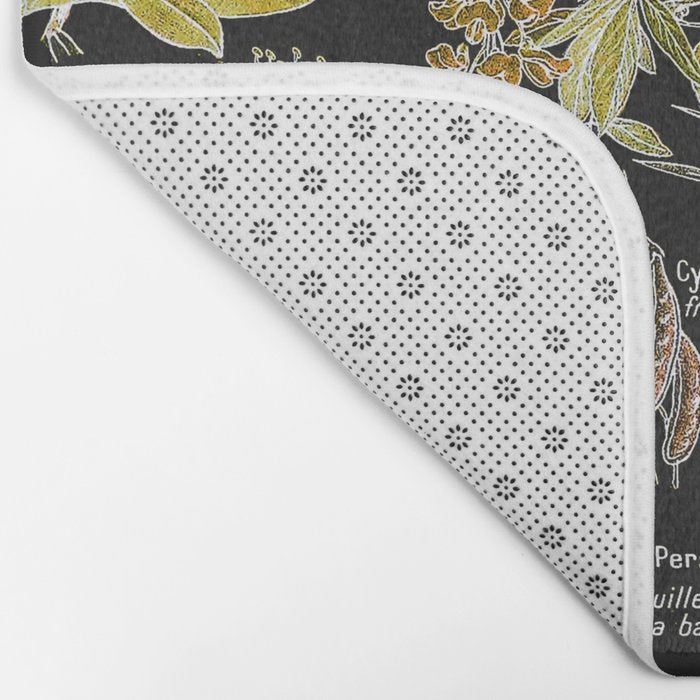 Adolphe Millot - Plantes dangereuses B (dangerous plants B) Bath Mat Gallery Image 2