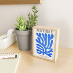 Marseille Blue: Matisse Color Paper Cutouts 03 Mini Art Print Gallery Image 2