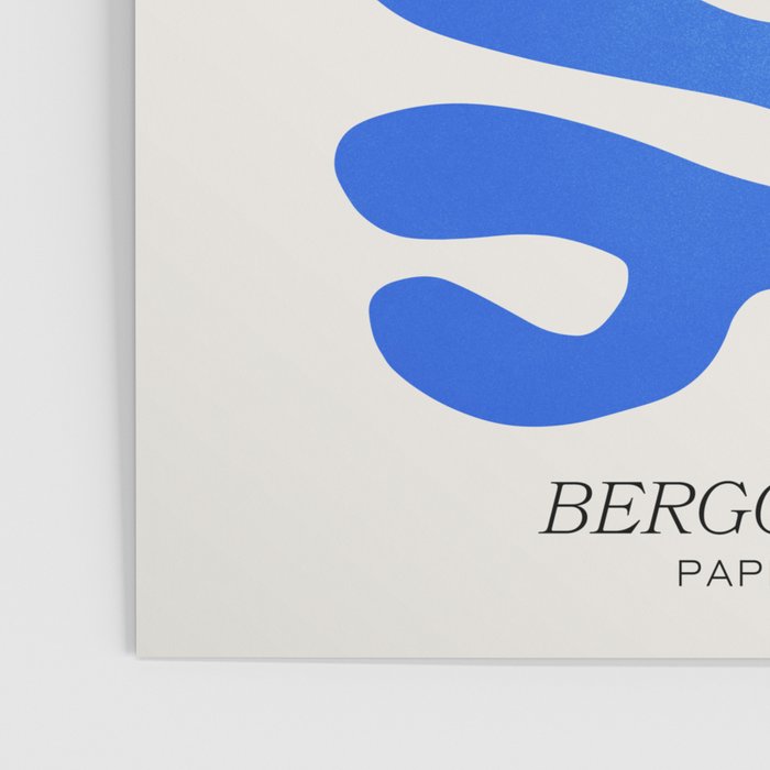 Marseille Blue: Matisse Color Paper Cutouts 03 Poster Gallery Image 3