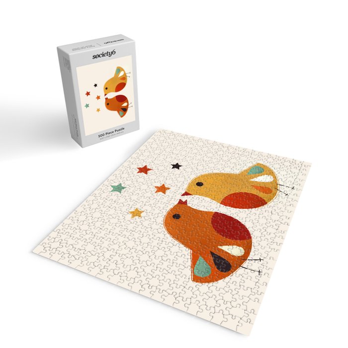 Little Festive Birds Jigsaw Puzzle Gallery Image 2