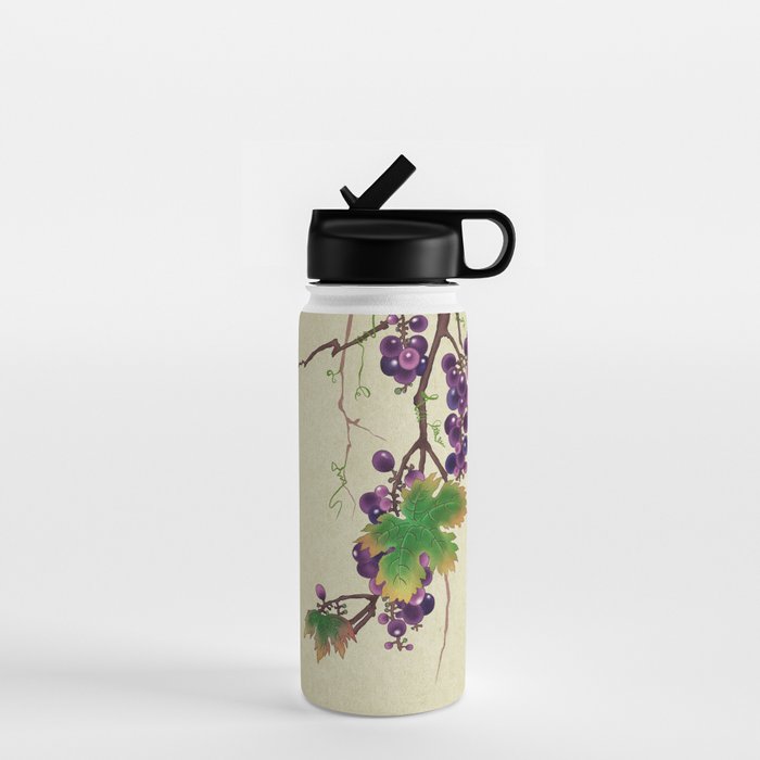 Minhwa : Grapevine Type (Korean traditional/folk art) Water Bottle Gallery Image 1