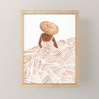 Madame Fleur Mini Art Print Gallery Image 1