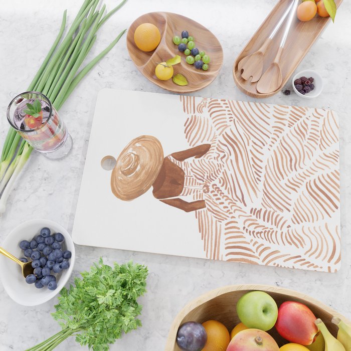 Madame Fleur Cutting Board Gallery Image 2
