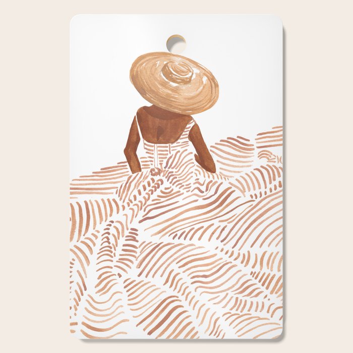 Madame Fleur Cutting Board Gallery Image 1