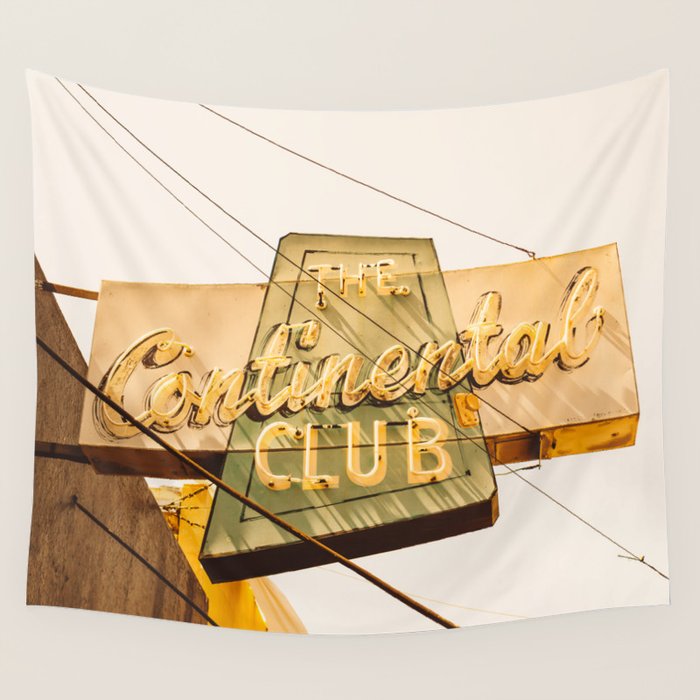 The Continental Club Wall Tapestry Gallery Image 4