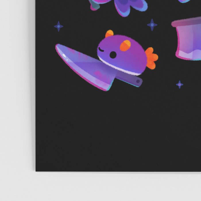 Stabby marine life Poster Gallery Image 3