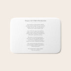 The Tale of Two Wolves Bath Mat Gallery Image 1