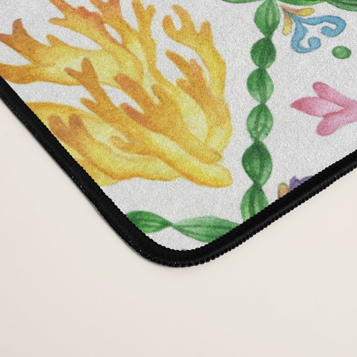 Decorative mushrooms pattern Desk Mat Gallery Image 4