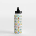 Decorative mushrooms pattern Water Bottle Gallery Image 3