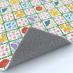 Decorative mushrooms pattern Rug Gallery Image 4